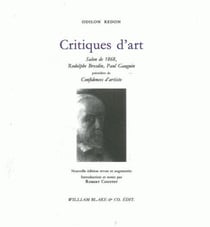 Critiques d'art - Salon de 1868, Paul Gauguin, Confidences d'artiste