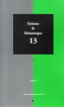 Syntaxe et sémantique