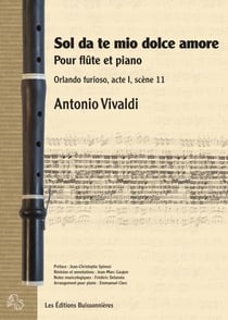 Sol da te mio dolce amore : flûte et piano