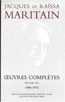 Oeuvres complètes Maritain XVI