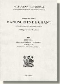 Les principaux manuscrits de chant - codex 21 de la bibliothèque capitulaire de bénévent