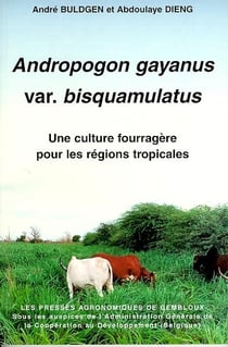 Andropogon gayanus var bisquamaltus une culture fourragere pour les regions tropicales