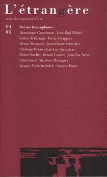 L'étrangère n.4 : poésies francophones (édition 2003)