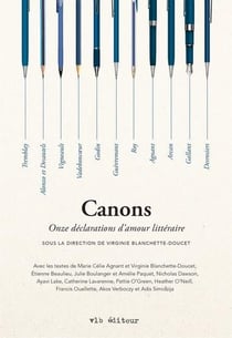 Canons : Onze déclarations d'amour littéraire
