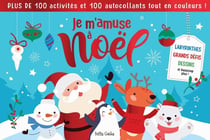 Je m'amuse à Noël : Labyrinthes, grands défis, dessins et beaucoup plus !
