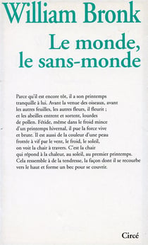 Le monde, le sans-monde