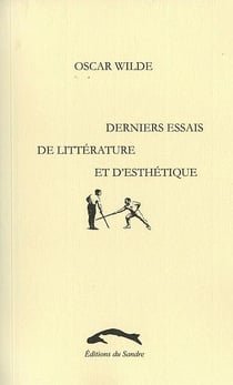 Derniers essais de littérature et d'esthétique