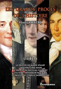 Les grands procès de l'histoire Tome 1