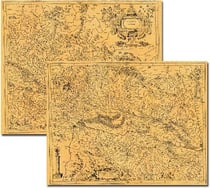 Alsace en 1592 - Alsace du nord, Alsace du sud