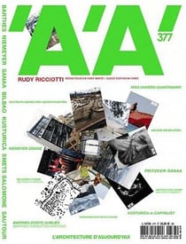 L'architecture aujourd'hui n.377 : Rudy Ricciotti