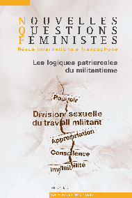REVUE NOUVELLES QUESTIONS FEMINISTES n.24/3 : les logiques patriarcales du militantisme