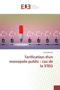 Tarification d'un monopole public : cas de la STEG