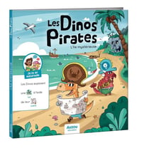 Je lis en maternelle : les dinos pirates et l'île mystérieuse