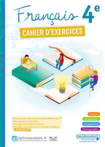 Français - 4e - cahier d'exercices (édition 2022)