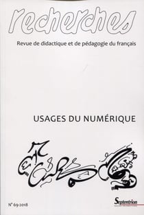 Usages du numérique : Recherches, n°69-Décembre 2018