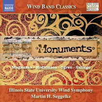 Monuments: music for wind symphony