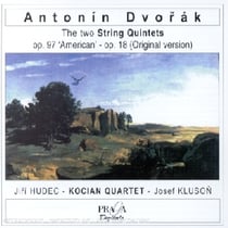 The two string quintets op 97 "american"-Op 18 (original version)