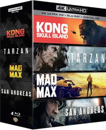 Kong : Skull Island + Tarzan + Mad Max : Fury Road + San Andreas