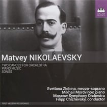 Songs, piano music, orchestral dances