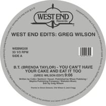 West end edits Greg Wilson