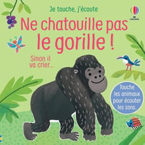 Je touche, j'écoute : Ne chatouille pas le gorille !