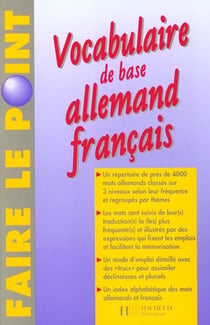 Vocabulaire de base allemand-français