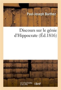 Discours sur le genie d'hippocrate