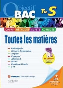 Objectif bac - toutes les matières - terminale s