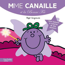 Madame canaille et la bonne fée - histoire à colorier