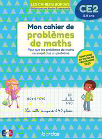Mon cahier de problèmes de maths CE2