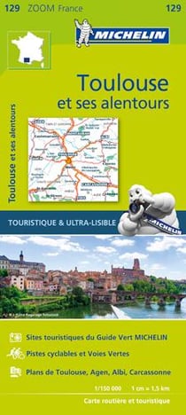 CARTES ZOOM n.129 : Toulouse et ses alentours