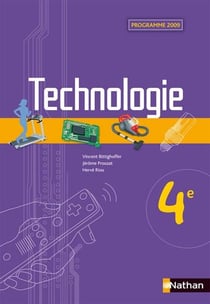 Technologie - 4ème - livre de l'élève (édition 2009)
