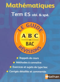 Mathématiques - terminale es - obligatoire et spécialité