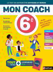 Mon coach : toutes les matières - 6e (édition 2020)