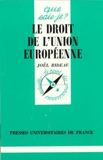 Le droit des communautés Européennes