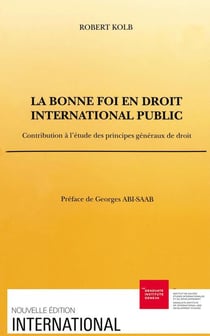Bonne foi en droit international public
