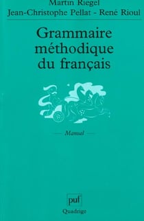 Grammaire methodique du français