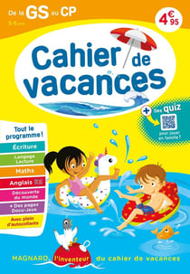Cahier de vacances : de la GS vers le CP (édition 2023)