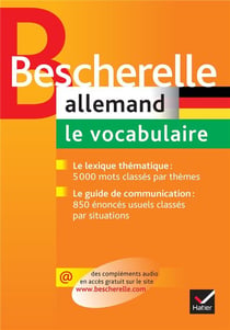 Bescherelle langues : Bescherelle allemand - le vocabulaire