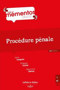 Procédure pénale (26e édition)