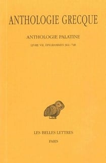 Anthologie grecque Tome 5 - L7