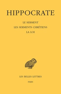 Le serment, les serments chrétiens, la loi