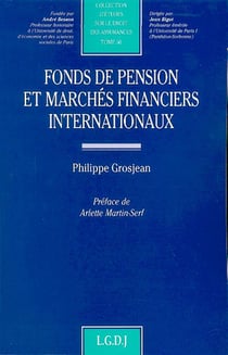 Fonds de pension et marches financiers internationaux - perspectives comparées