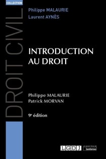 Introduction au droit (9e édition)