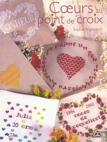 Coeurs au point de croix