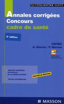 Annales corrigees concours cadre de sante 2007/2008 - pod