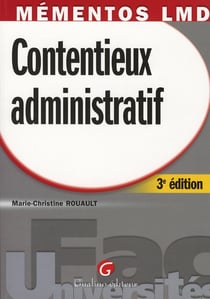 Contentieux administratif (3e édition)