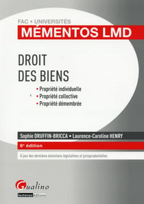 Droit des biens, 2015-2016