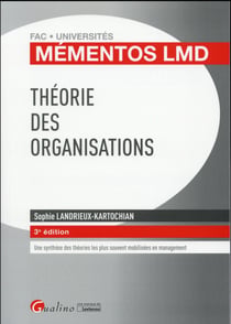 Théorie des organisations (3e édition)