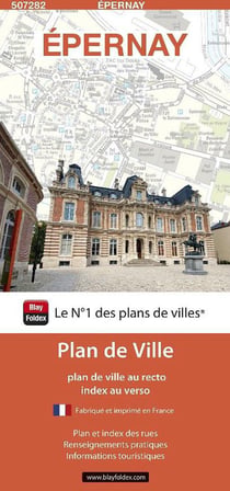Epernay : plan de ville (édition 2024)